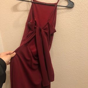 “I ❤️ It” Burgundy Cocktail Dress